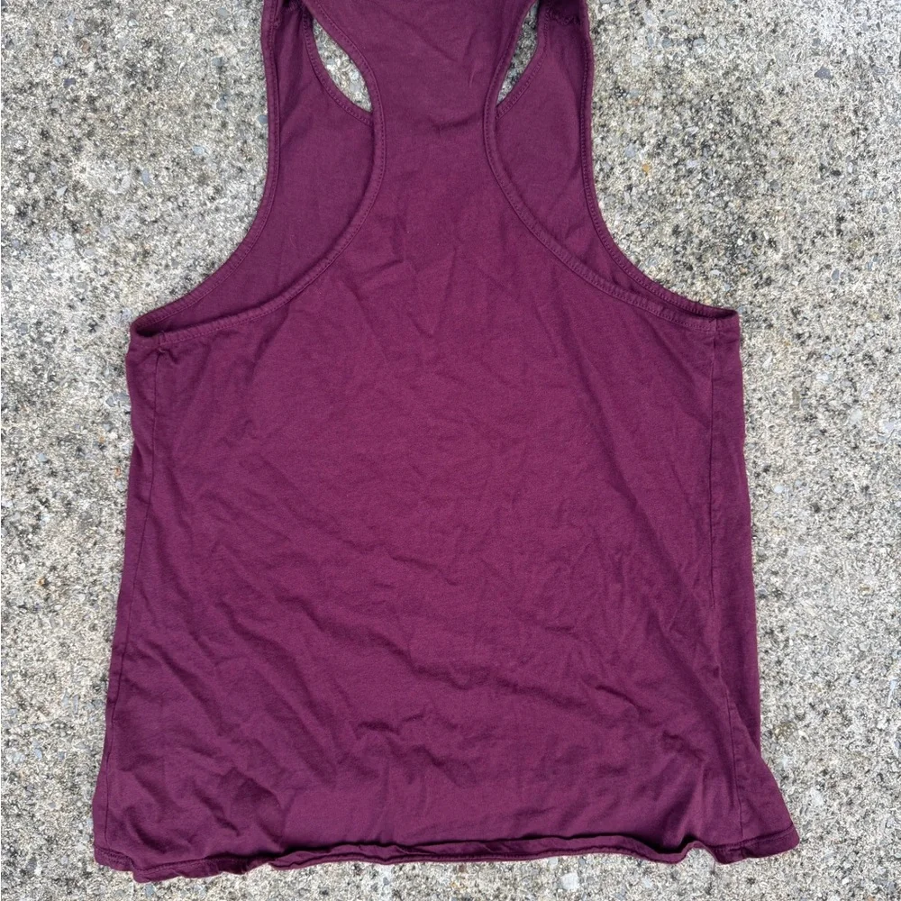 Clean Cute Women’s Maroon Tank Top with Florida State Seminoles FSU Logo Size S - Picture 3 of 5